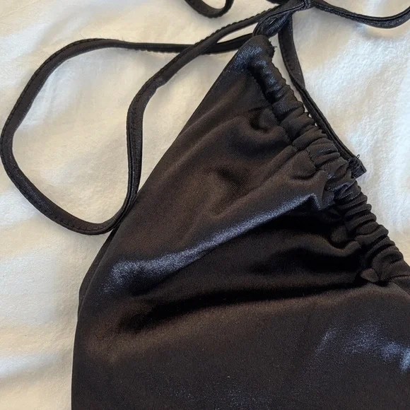 Garage Black Halter Dress - Picture 2 of 5